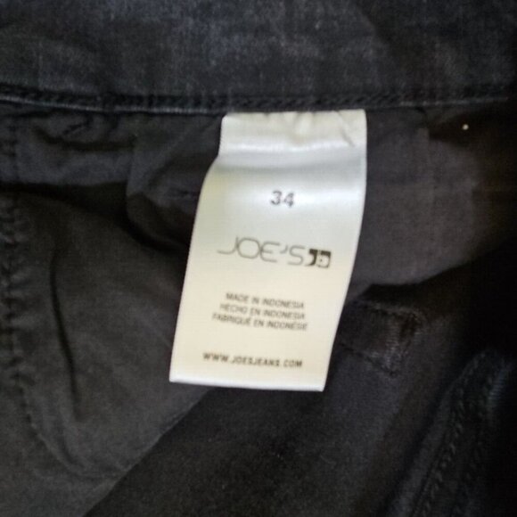 Joe's Jeans Men's 34W 32L Black Straight Leg Quiet Luxury Stretch Workwear - Picture 11 of 12